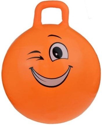 My Skippy Buddy - Piłka do skakania 55 cm - pomarańczowa- 89683