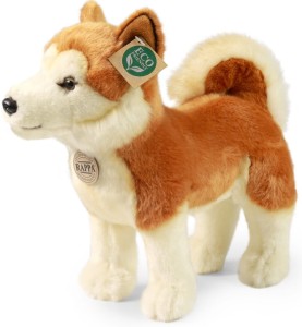 Rappa 240353 Maskotka pies - Pluszowy Akita Inu 30 cm 