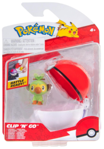 Pokemony Clip 'n' Go Figurka Grookey i Poke Ball - PKW4157 