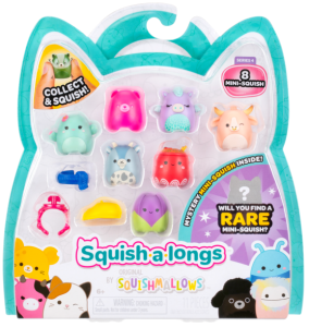 Squishmallows – Squish-a-longs  Zestaw figurek 8 sztuk SQAL0247