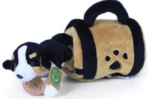 Rappa 211759 Maskotka Szczenię Berneńskie w transporterze 15 cm