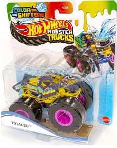 Hot Wheels Monster Trucks Color Shiffter Zmieniający Kolor Totaled - HGX06 JCH03