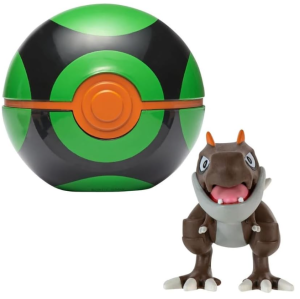 Pokemony Clip 'n' Go Figurka Tyrunt i Dusk Ball - PKW4154 