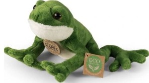 Rappa 230934 Maskotka pluszowa żaba 15 cm