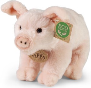 Rappa 920156 Maskotka Świnka domowa 20 cm