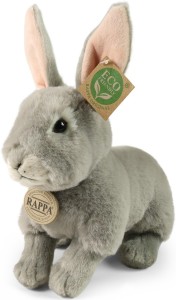 Rappa 250826 Maskotka szary królik 23 cm