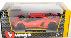 Bburago Lamborghini Aventador SV Coupe Czerwony 1:24 - 10794