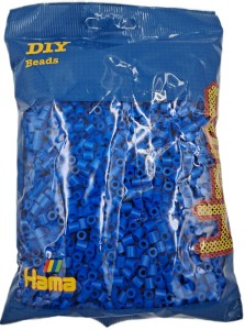 OUTLET Koraliki Hama MIDI 3000 Koralików 201-09 Kolor Jasny Niebieski