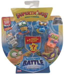 Super Things 14 seria Kazoom Power Battle 8/10 Zestaw 5 figurek 36389  