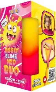 Tuban – Jiggly Slime Neo Duo - Slime żółto-różowy - 430g - 3811