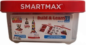 OUTLET SMARTMAX - Klocki magnetyczne Build & Learn 100 elementów - SMX908 