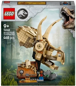 LEGO Jurassic World 76969 Szkielety dinozaurów — czaszka triceratopsa