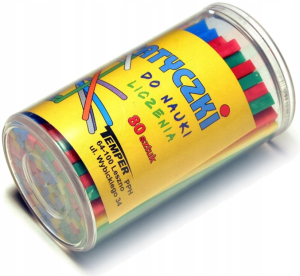 Patyczki do nauki liczenia Zestaw edukacyjny 0803