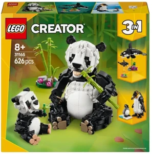 LEGO CREATOR 31165 Dzikie zwierzęta: rodzina pand