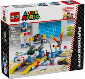 LEGO SUPER MARIO 72035 Mario Kart Toad jego garaż 