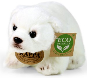 RAPPA 450356 Pluszowy niedźwiedź polarny 20 cm