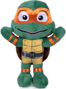 Wojownicze Żółwie Ninja - 9715 Maskotka Michelangelo 21 cm 