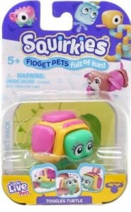 Little Live Pets - Squirkies - Toggles Turtle 26429 różowo żółty