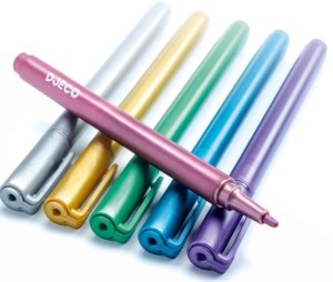 DJECO - 08870 Markery metaliczne 6 szt.