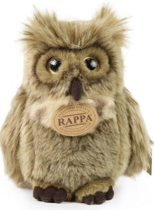 Rappa 209954 Pluszowa Sowa puchacz 17 cm