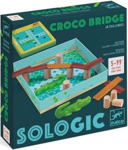 DJECO - Gra logiczna Sologic CROCO BRIDGE 00816