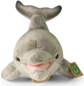RAPPA 230958 Maskotka pluszowy Delfin 40 cm