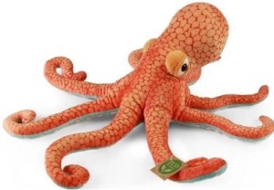 Rappa 230941 Maskotka pluszowa Ośmiornica 36 cm