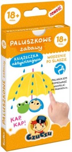 CzuCzu – 762749 – Paluszkowe zabawy- Książeczka aktywizująca – 18m+