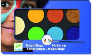 DJECO 09230 Farby do malowania twarzy - wersja NATURE