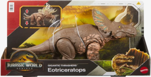 Jurassic World Ruchoma figurka Eotriceraptor Gigantyczny atak - JGB93