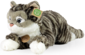 Rappa 221154 Pluszowy kot szary 40 cm