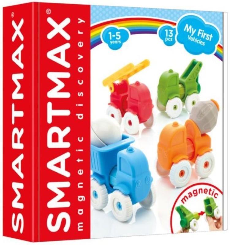 SMARTMAX SMX226 Klocki magnetyczne - Moje pierwsze pojazdy
