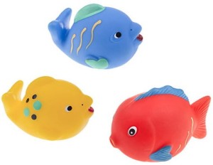 Tullo - Gumowe rybki do kąpieli 3szt. - 509