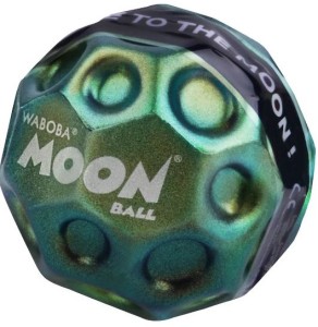 Waboba - Piłka Moon Ball - Mataliczna zielona 2017609