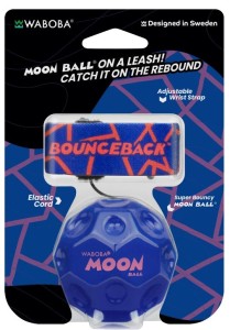 Waboba - Piłka Moon Ball - Bounceback niebieska 2017608