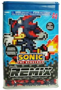 Tomy Remix - Klocki Puzzle Jixels 700 el. - Sonic - Shadow 73686