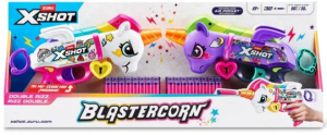 XShot Blastercorn Seria 1- 2 Pistolety na strzałki Jednorożce - 36855