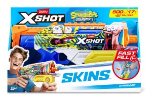 Zuru - X-Shot - Wyrzutnia na wodę - Spongebob Kanciastoporty 118198