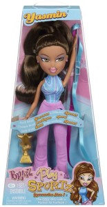 Bratz - Play Sportz GIMNASTYKA - Lalka Yasmin 569534EUC