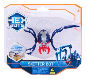 Hexbots - Skitter Bot - Ruchomy Pająk granatowy 6076621
