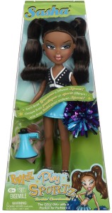 Bratz - Play Sportz CHEERLEADING - Lalka Sasha 569565EUC