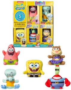 SpongeBob - Micro Teenies - Zestaw 5 maskotek 00409