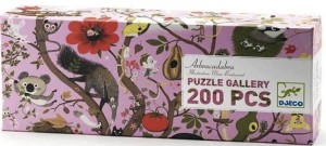 DJECO 07602 Puzzle Gallery  - 200 elementów - Abracadabra