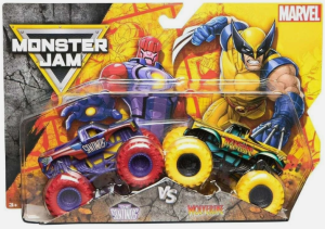 Monster Jam – 2pak Monster Trucks - Marvel - The Sentineis vs Wolverin - 6070555 2833