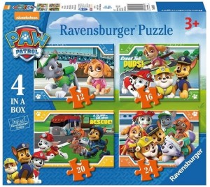 Ravensburger - Puzzle 4w1 Psi Patrol -069361
