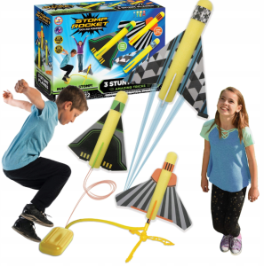 INVENTO Stomp Rocket Samoloty - Pneumatyczna  Wyrzutnia Rakiet Stunt Plane  - 365018