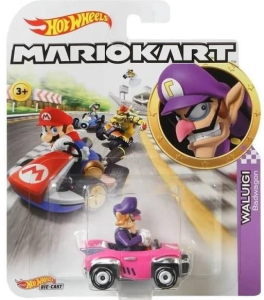 Hot Wheels – Super Mario Mariokart – Pojazd Waluigi – GJH54