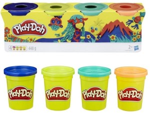 Ciastolina Play-Doh - Cztery tubki 448g - Zwierzątka B5517 E4867