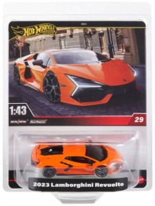 Hot Wheels Premium - Pojazd 1:43 -  2023 Lamborghini Revuelto HMD41 JCN68