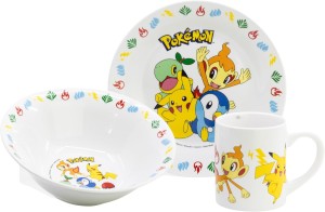 Pokemon - Zestaw ceramiczny: miska, talerzyk i kubek 88035